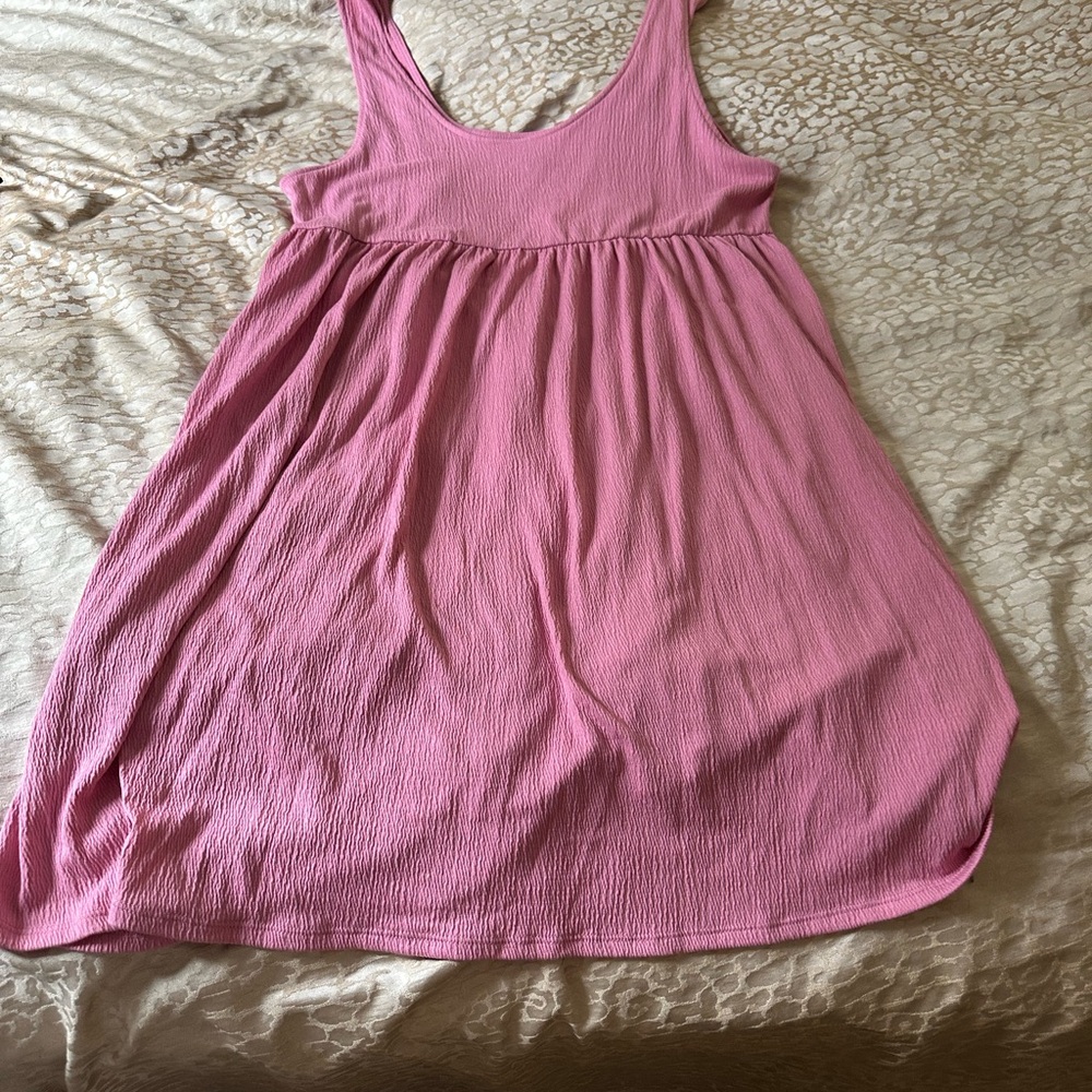 Pink summer dress